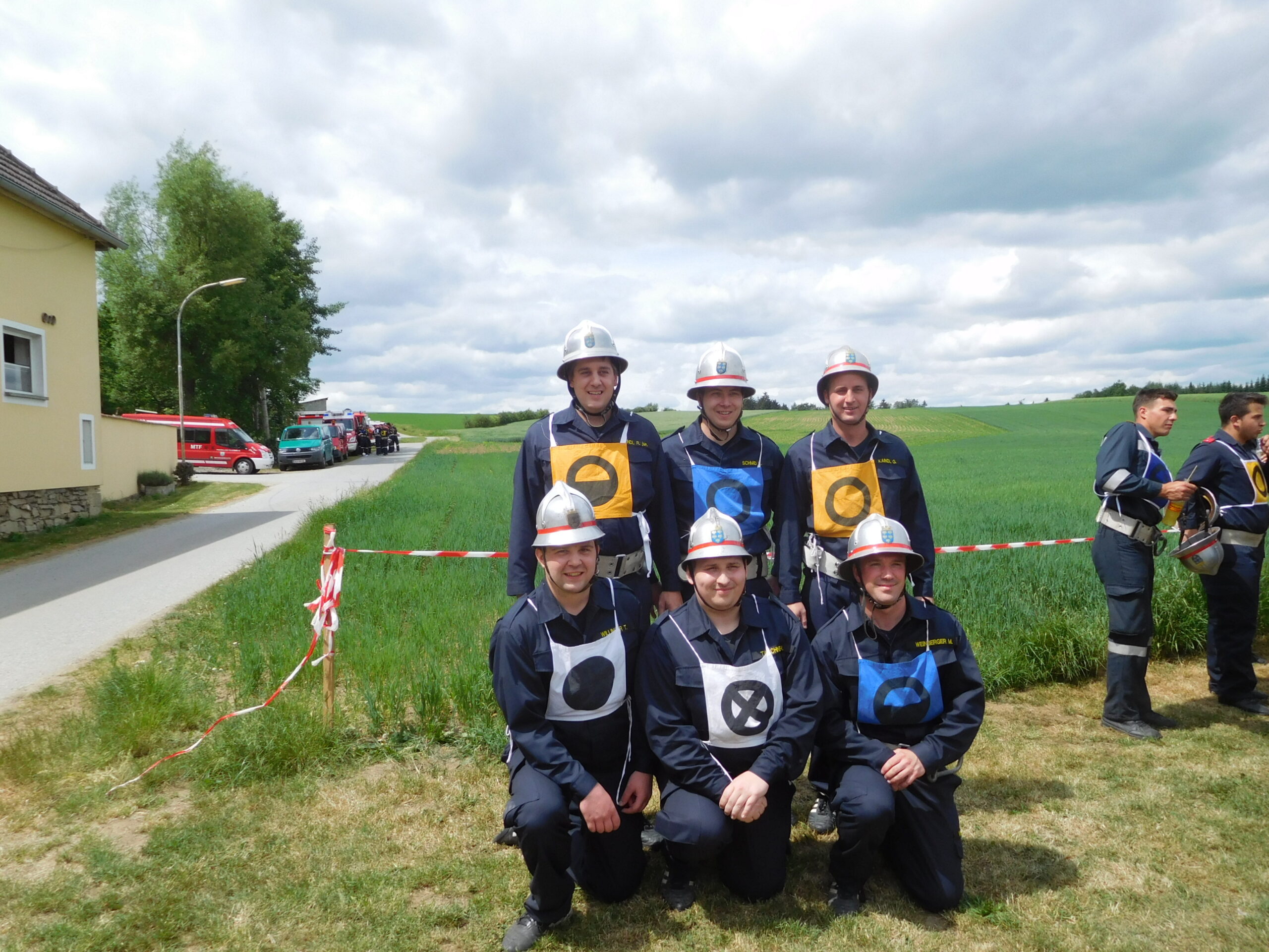 Saugschlauchmasters und Fahrzeugweihe in Rothweinsdorf